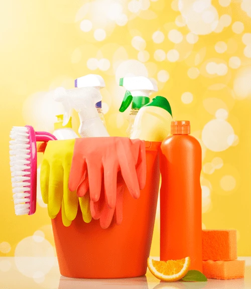 Cleaning product featuring surface cleaning